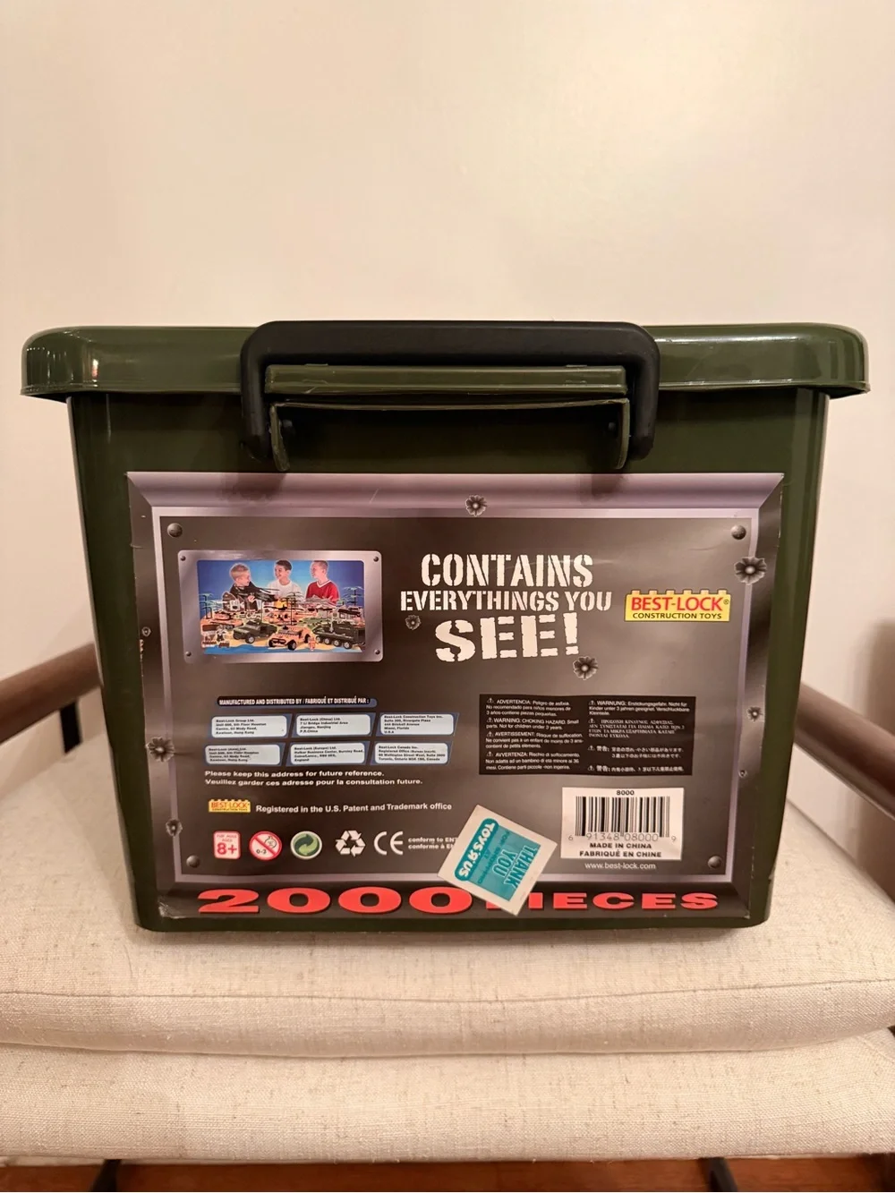 Vintage Best-Lock Military Construction Footlocker Bulk Lot - 2000 Pcs